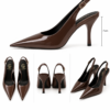 Tacón Stiletto Inspiración Chocolate - Imagen 2