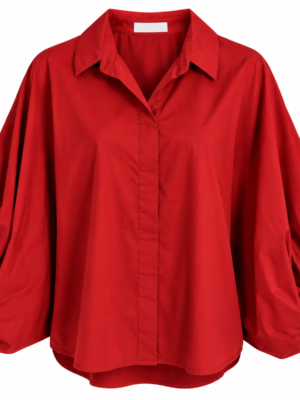 Camisa Overside - Rojo