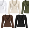 TOP V-NECK SOFT