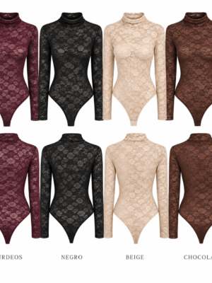 Body Encaje High Neck