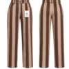 Pantalón Stripe Raya Chocolate y Beige