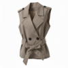 Chaleco Trench Taupe Oscuro