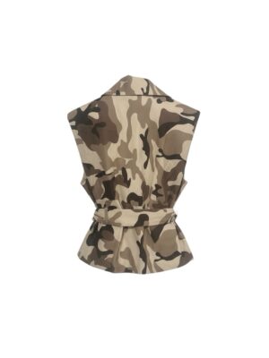 Alternative view of Chaleco Trench Camo