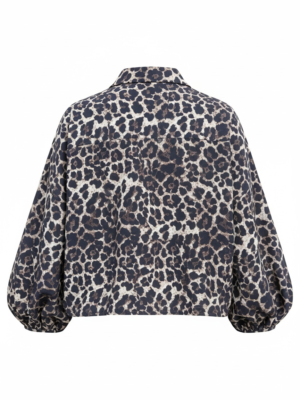Alternative view of Camisa Oversize Animal Print