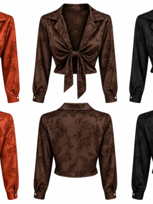 Camisa Satin Éclat