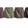 Short Falda Polipiel Aveline